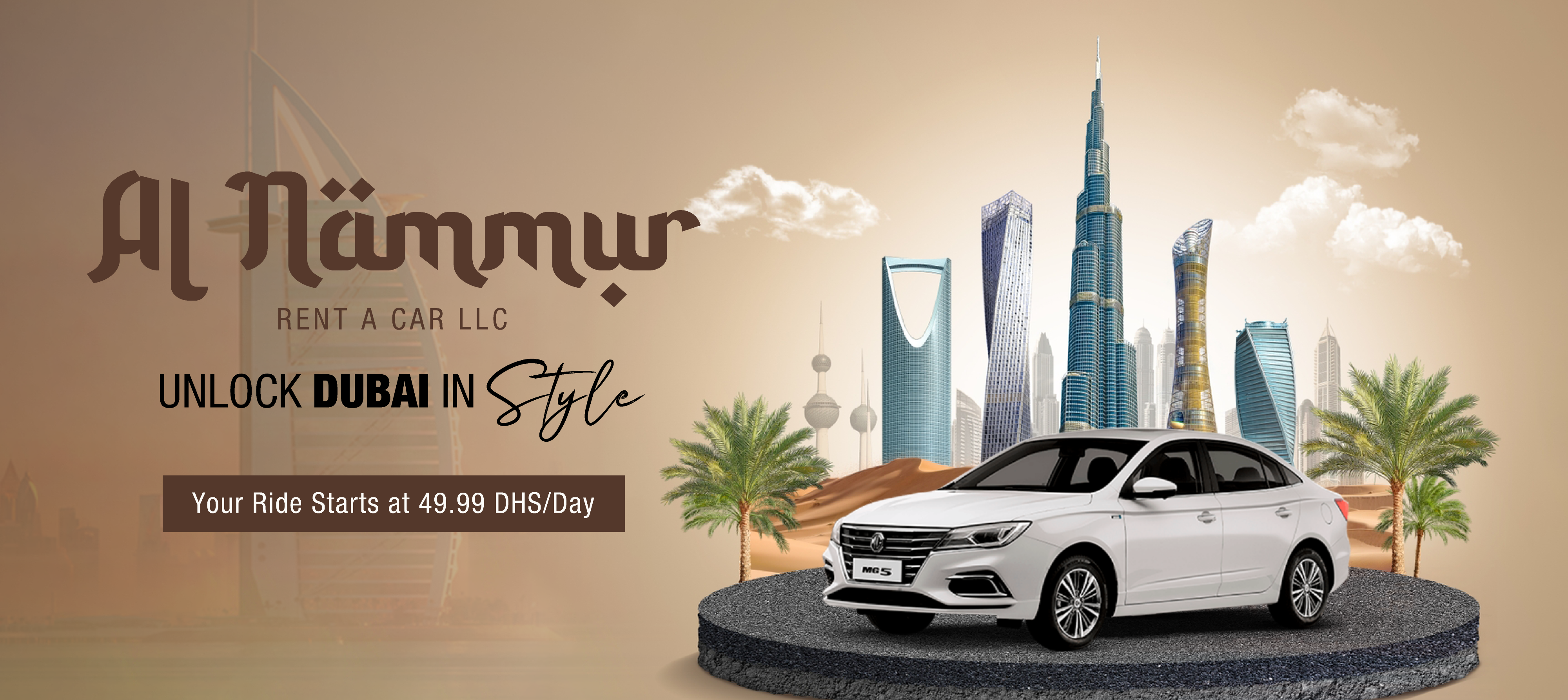 Nammur Car LLC - Main Banner - Mobile